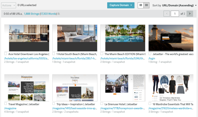 New UX GDN Pages View